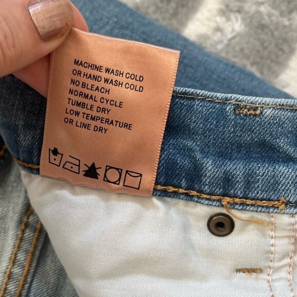 Driftwood Colette Embroidered Released Hem Jeans 28 - Picture 10 of 11